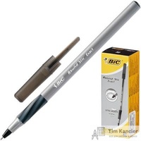 Ручка шариковая неавтоматическая масляная BIC Round Stic Exact черная (толщина линии 0.35 мм)