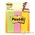 Клейкие закладки Post-it Original бумажные 3 цвета по 100 листов 25x76 мм