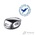 Оснастка для печати круглая Colop Stamp Mouse R40 40 мм серебристая