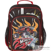 Рюкзак школьный ортопедический №1 School Monster Rally разноцветный