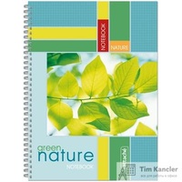 Тетрадь общая Attache Green Nature А4 96 листов в клетку на спирали