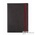 Блокнот Oxford Black'n'Red A4- 72 листа черный в линейку на сшивке (176x250 мм)