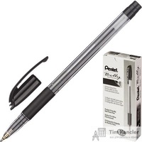 Ручка шариковая неавтоматическая масляная Pentel Bolly BK425-A черная (толщина линии 0.25 мм)