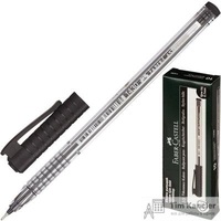 Ручка шариковая неавтоматическая масляная Faber-Castell 1430 черная (толщина линии 0.5 мм)