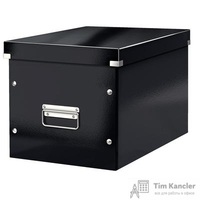 Короб Leitz Click Store куб L черный