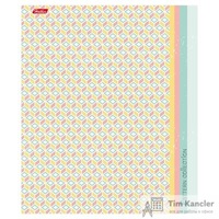 Тетрадь общая Hatber Pattern Collection А5 48 листов в линейку на скрепке (обложка в ассортименте)