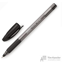 Ручка шариковая неавтоматическая масляная Attache Glide Trio GP черная (толщина линии 0.5 мм)