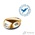 Оснастка для печати круглая Colop Stamp Mouse R40 40 мм золотистая