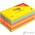Стикеры Post-it Радуга плюс 76x127 мм неоновые 4 цвета (6 блоков по 100 листов)