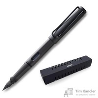 Ручка перьевая Lamy 017 Safari Умбра цвет чернил синий цвет корпуса темно-коричневый (артикул производителя 4000202)