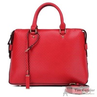 Сумка женская Fabretti из искусственной кожи красного цвета (F-29858)