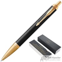 Ручка шариковая Parker IM цвет чернил синий цвет корпуса черный (артикул производителя 1931667)