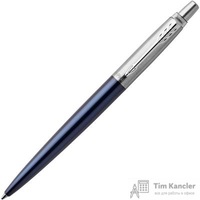 Ручка шариковая Parker Jotter цвет чернил синий цвет корпуса синий (артикул производителя 1953186)