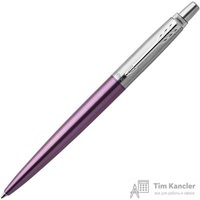 Ручка шариковая Parker Jotter Victoria Violet CT цвет чернил синий цвет корпуса сиреневый (артикул производителя 1953190)