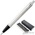 Ручка шариковая Parker IM Metal White цвет чернил синий цвет корпуса белый (артикул производителя 1931675)