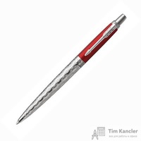Ручка шариковая Parker Jotter Special Edition Red Classical цвет чернил черный цвет корпуса красный (артикул производителя 2025827)