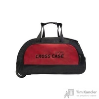 Сумка дорожная Cross Case из нейлона черного/красного цвета (CCB-1041-08)
