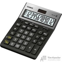 Калькулятор настольный Casio GR-120-W-EP 12-разрядный черный